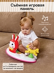 BAMBOLA Ходунки Зайчик (круглые) (6 силик.кол,игр.,муз) 6 шт/уп (67*67*55) Red/Красный