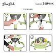 BAMBOLA Ходунки Зайчик (круглые) (6 силик.кол,игр.,муз) 6 шт/уп (67*67*55) Soft Green/Зеленый